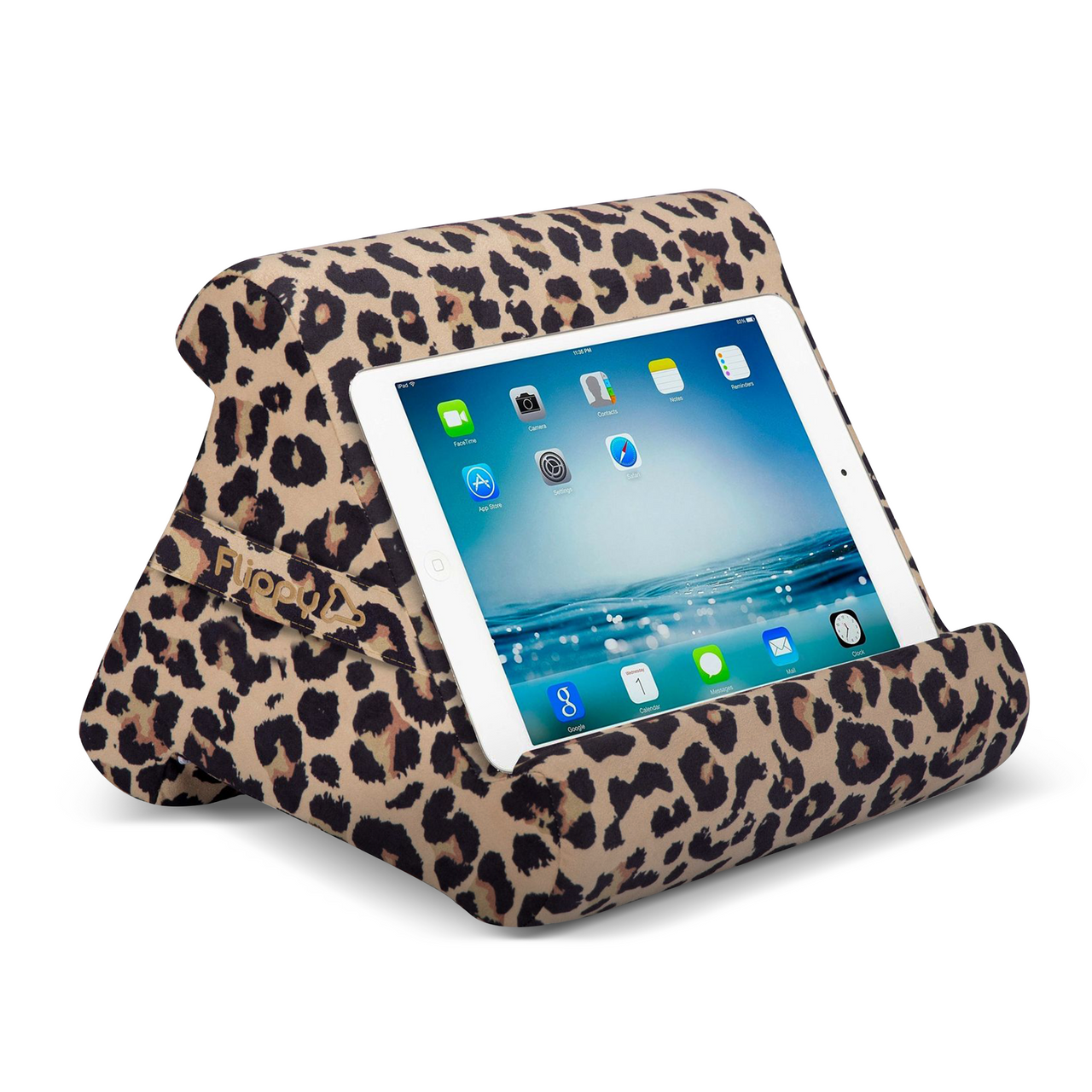 Flippy Multi-Angle Tablet Holder with Storage Cubby for iPad, Kindle, Nook, eBooks