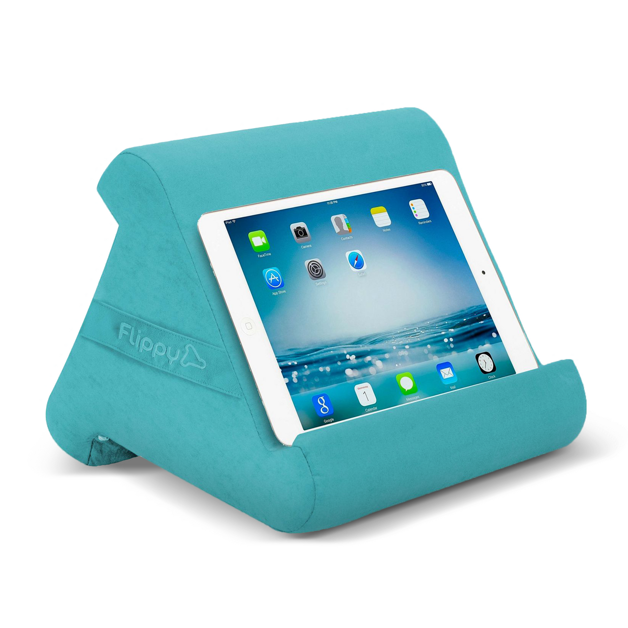 Flippy Multi-Angle Tablet Holder with Storage Cubby for iPad, Kindle, Nook, eBooks
