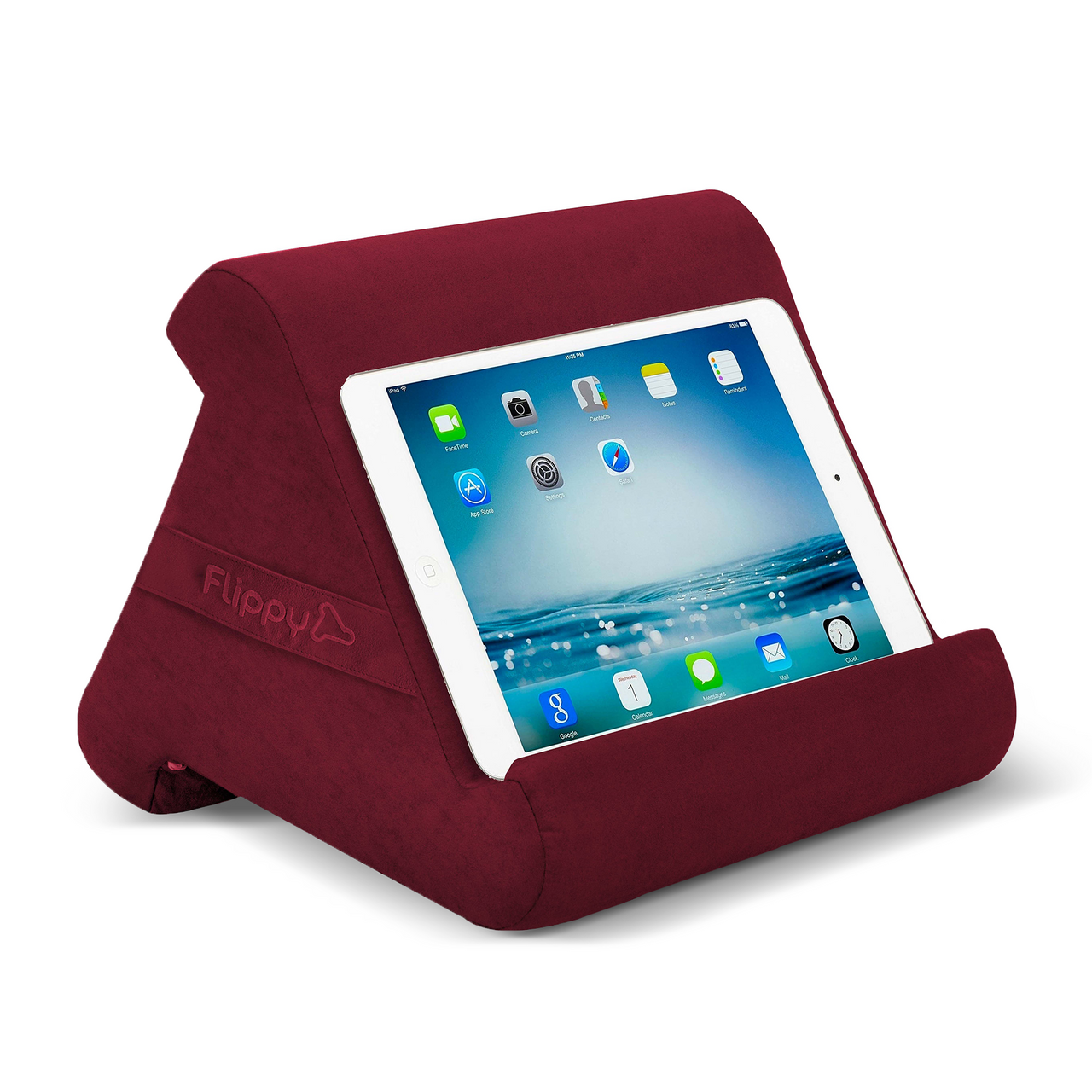 Flippy Multi-Angle Tablet Holder with Storage Cubby for iPad, Kindle, Nook, eBooks