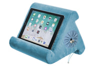 Thumbnail for Flippy Cubby - Tablet Pillow Stand and iPad Holder for Lap, Desk and Bed - Multi-Angle with Storage - Compatible with Kindle, Fire, Books iPad Pro 12.9, 10.9, 10.2, Air, Mini, Samsung Galaxy