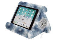 Thumbnail for Flippy Cubby - Tablet Pillow Stand and iPad Holder for Lap, Desk and Bed - Multi-Angle with Storage - Compatible with Kindle, Fire, Books iPad Pro 12.9, 10.9, 10.2, Air, Mini, Samsung Galaxy