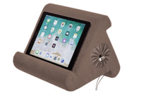 Thumbnail for Flippy Cubby - Tablet Pillow Stand and iPad Holder for Lap, Desk and Bed - Multi-Angle with Storage - Compatible with Kindle, Fire, Books iPad Pro 12.9, 10.9, 10.2, Air, Mini, Samsung Galaxy
