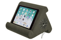 Thumbnail for Flippy Cubby - Tablet Pillow Stand and iPad Holder for Lap, Desk and Bed - Multi-Angle with Storage - Compatible with Kindle, Fire, Books iPad Pro 12.9, 10.9, 10.2, Air, Mini, Samsung Galaxy