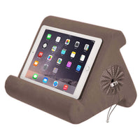 Thumbnail for Flippy Cubby - Tablet Pillow Stand and iPad Holder for Lap, Desk and Bed - Multi-Angle with Storage - Compatible with Kindle, Fire, Books iPad Pro 12.9, 10.9, 10.2, Air, Mini, Samsung Galaxy