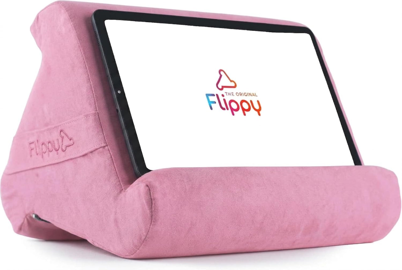 Flippy Multi-Angle Tablet Holder with Storage Cubby for iPad, Kindle, Nook, eBooks