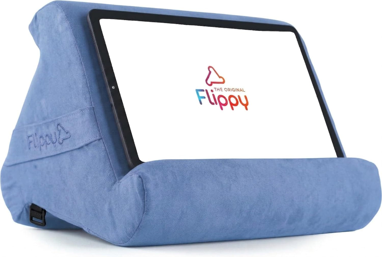 Flippy Multi-Angle Tablet Holder with Storage Cubby for iPad, Kindle, Nook, eBooks