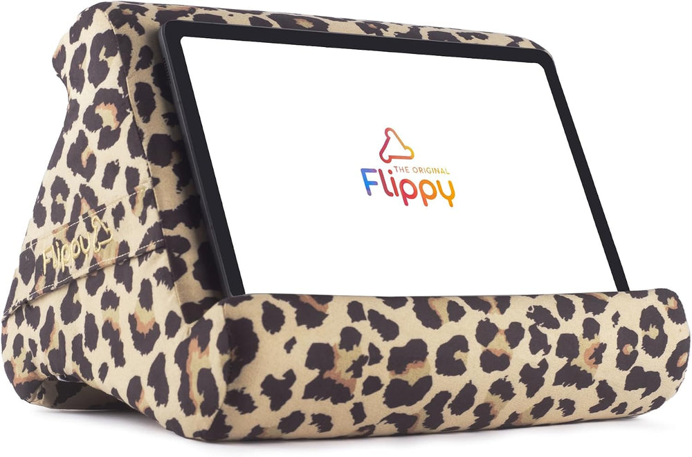 Flippy Multi-Angle Tablet Holder with Storage Cubby for iPad, Kindle, Nook, eBooks